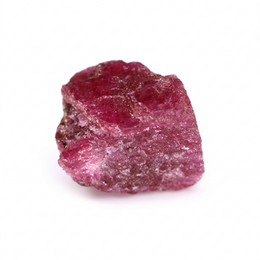 7.59 Ct Natural Ruby Rough Crystal | Unheated Purplish Red Tanzanian Ruby Collector Gemstone