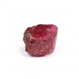 7.59 Ct Natural Ruby Rough Crystal | Unheated Purplish Red Tanzanian Ruby Collector Gemstone