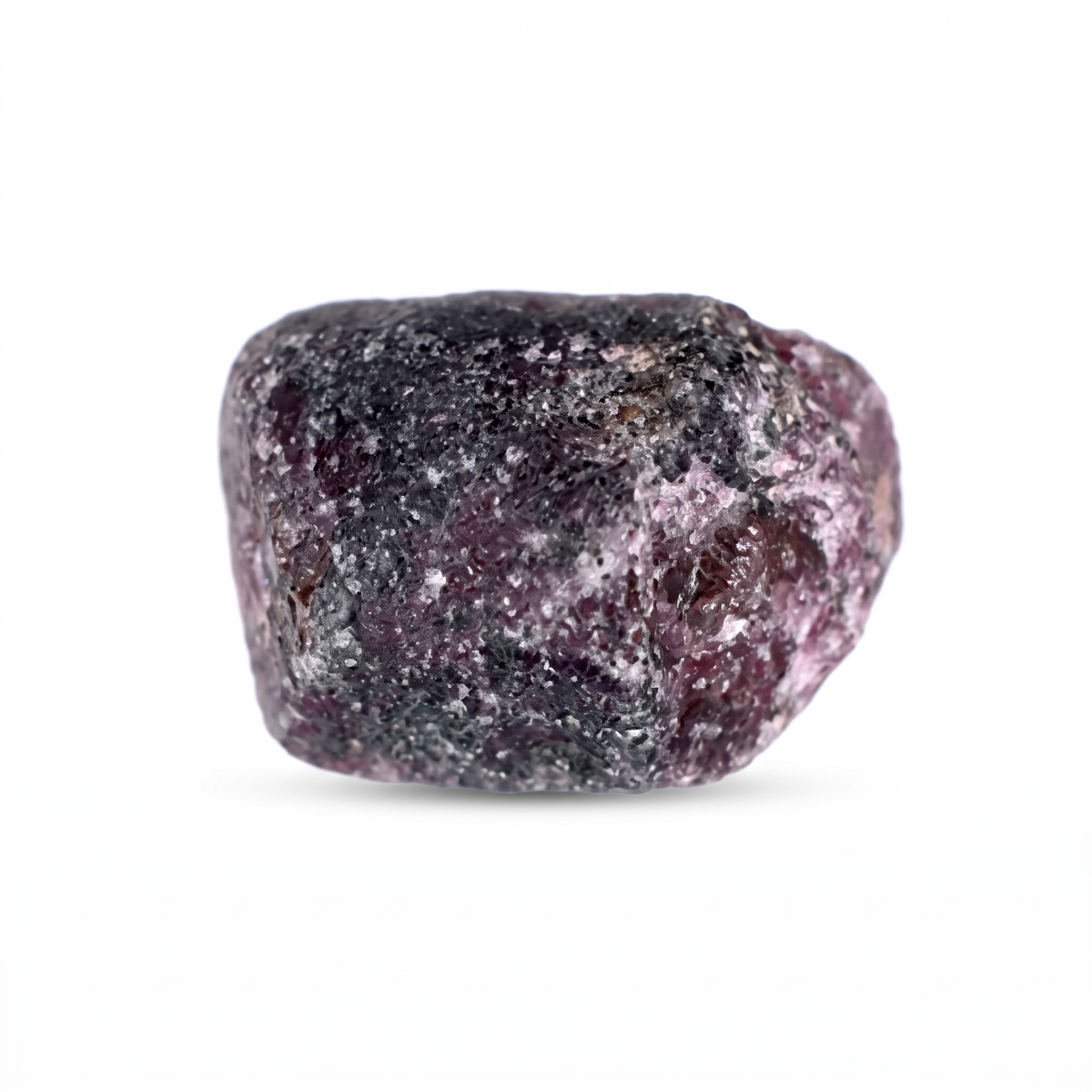 15.40 Ct Natural Ruby Rough Crystal | Unheated Purplish Red Tanzanian Ruby Collector Gemstone