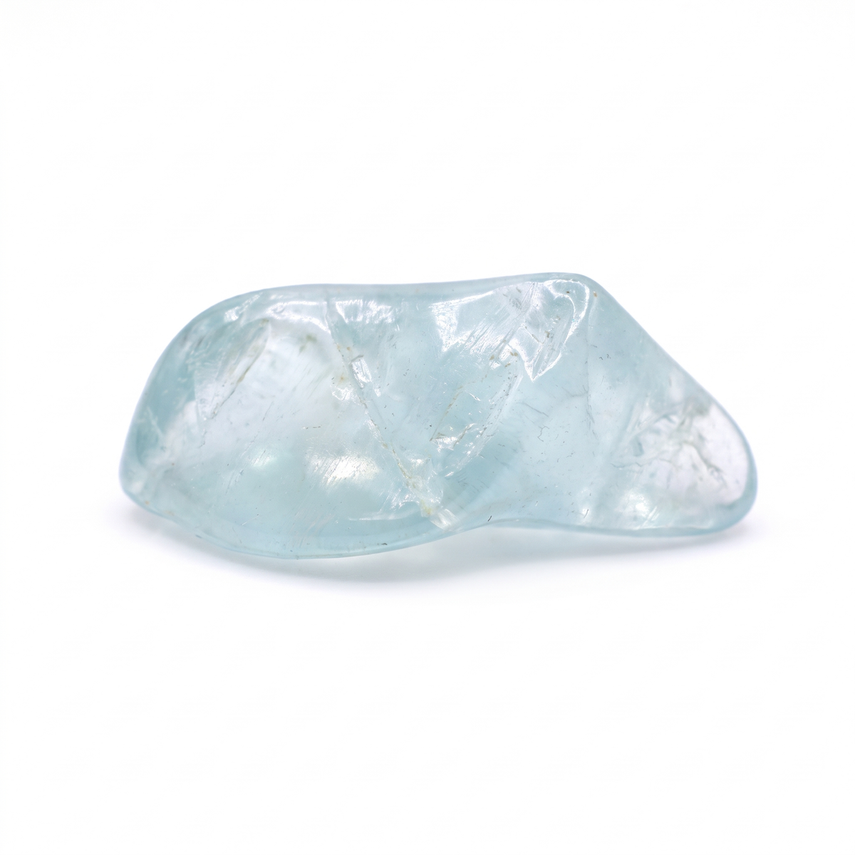 16.40 Ct Natural Aquamarine Rough Crystal | Unheated Greenish Blue Aquamarine Specimen