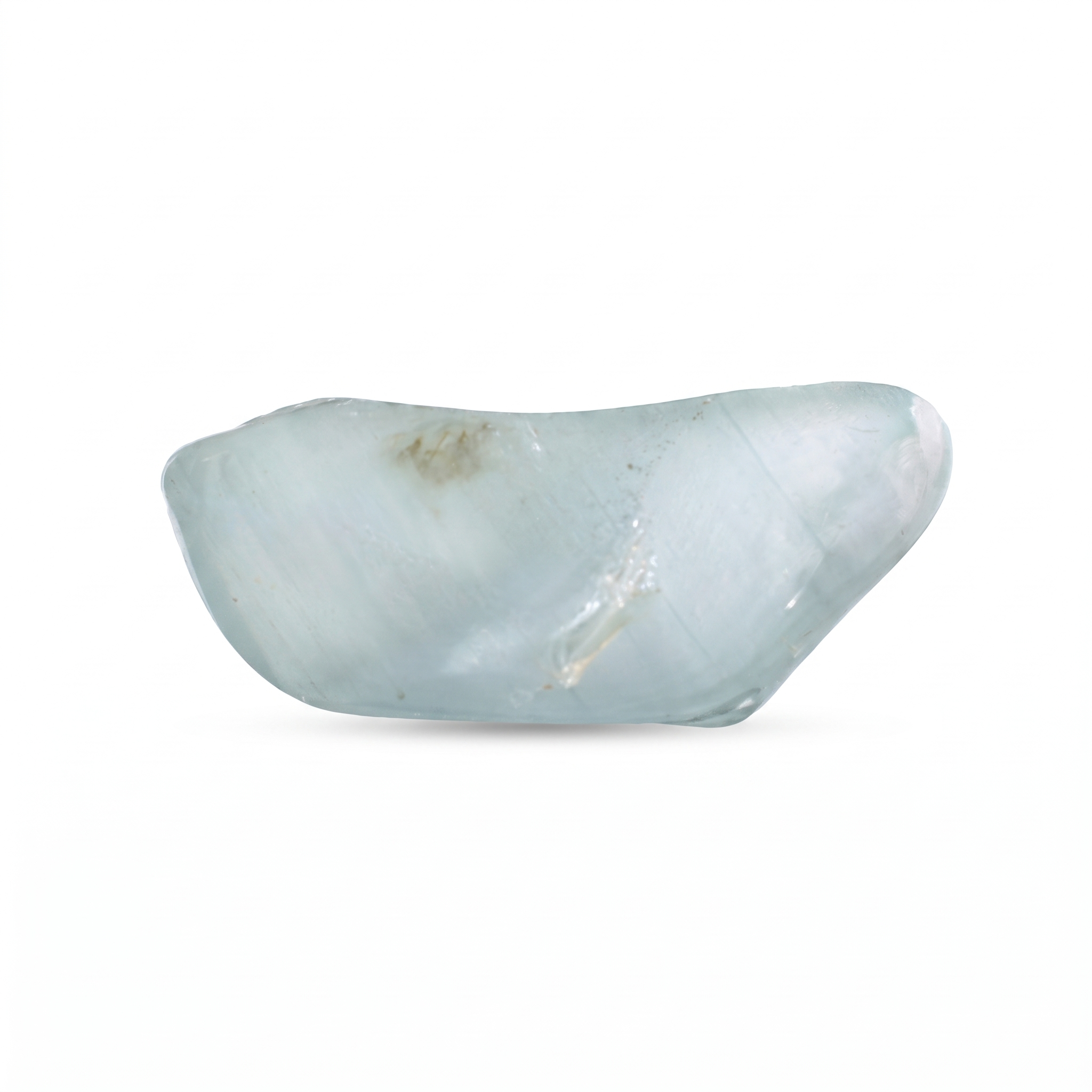 16.40 Ct Natural Aquamarine Rough Crystal | Unheated Greenish Blue Aquamarine Specimen Secondary image