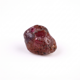 3.86 Ct Natural Purple-Red Ruby Rough Crystal | Unheated Madagascar Ruby Collector Gemstone