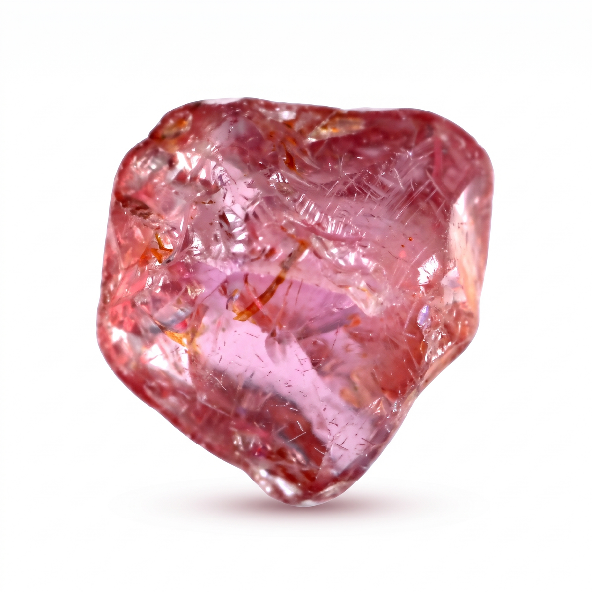 0.69 Ct Natural Pinkish Purple Sapphire Rough Crystal | Unheated Madagascar Sapphire Collector Gemstone