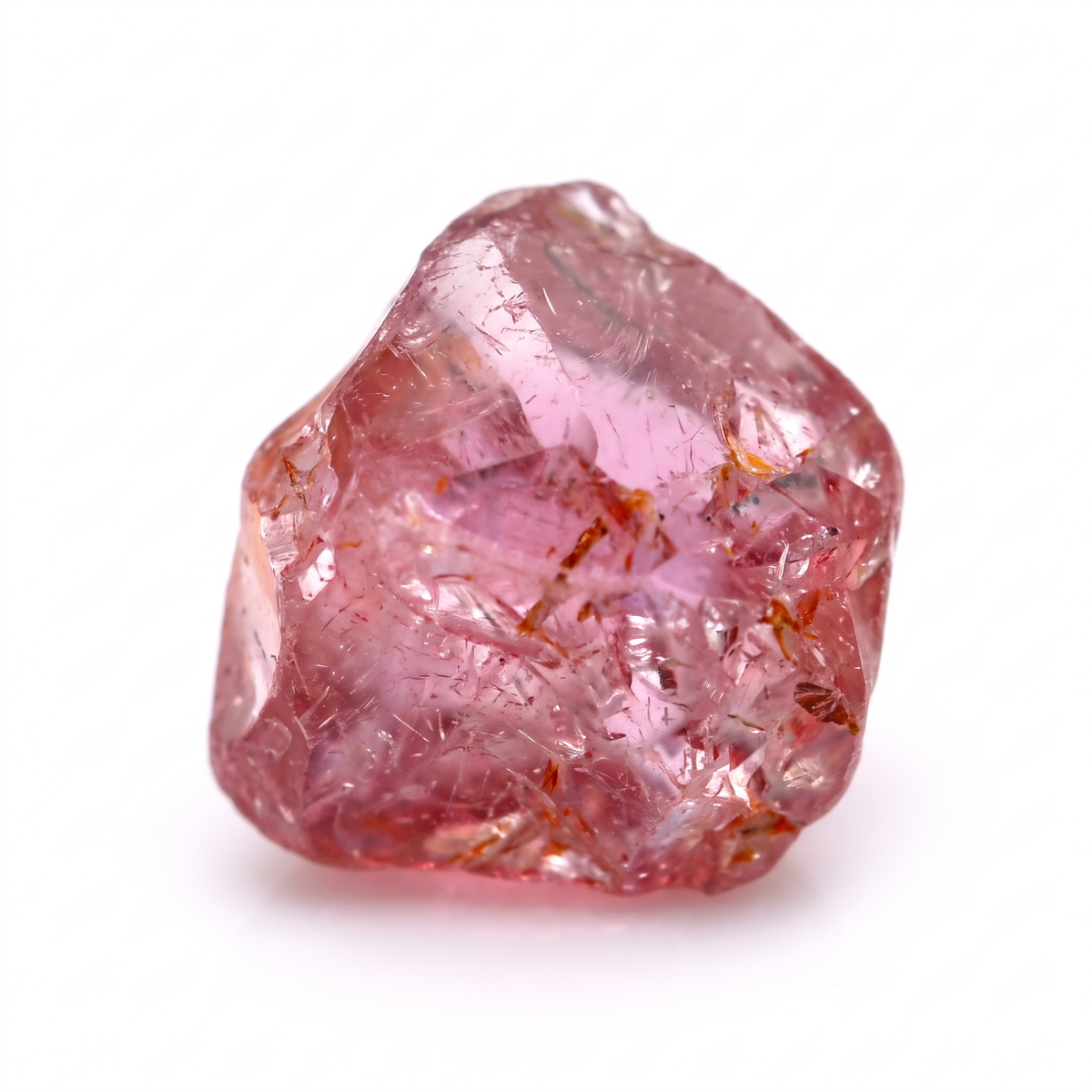 0.69 Ct Natural Pinkish Purple Sapphire Rough Crystal | Unheated Madagascar Sapphire Collector Gemstone Main image