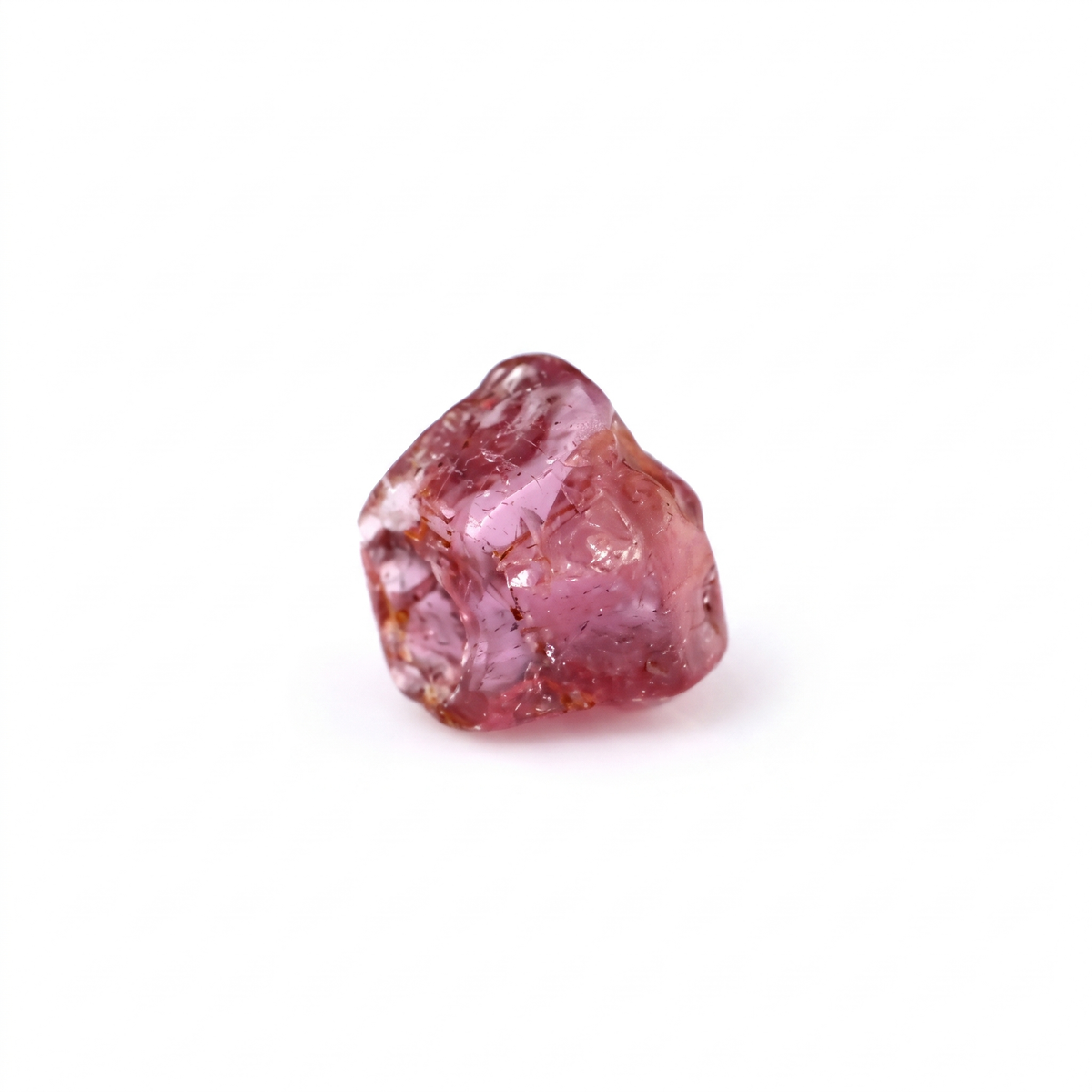 0.69 Ct Natural Pinkish Purple Sapphire Rough Crystal | Unheated Madagascar Sapphire Collector Gemstone