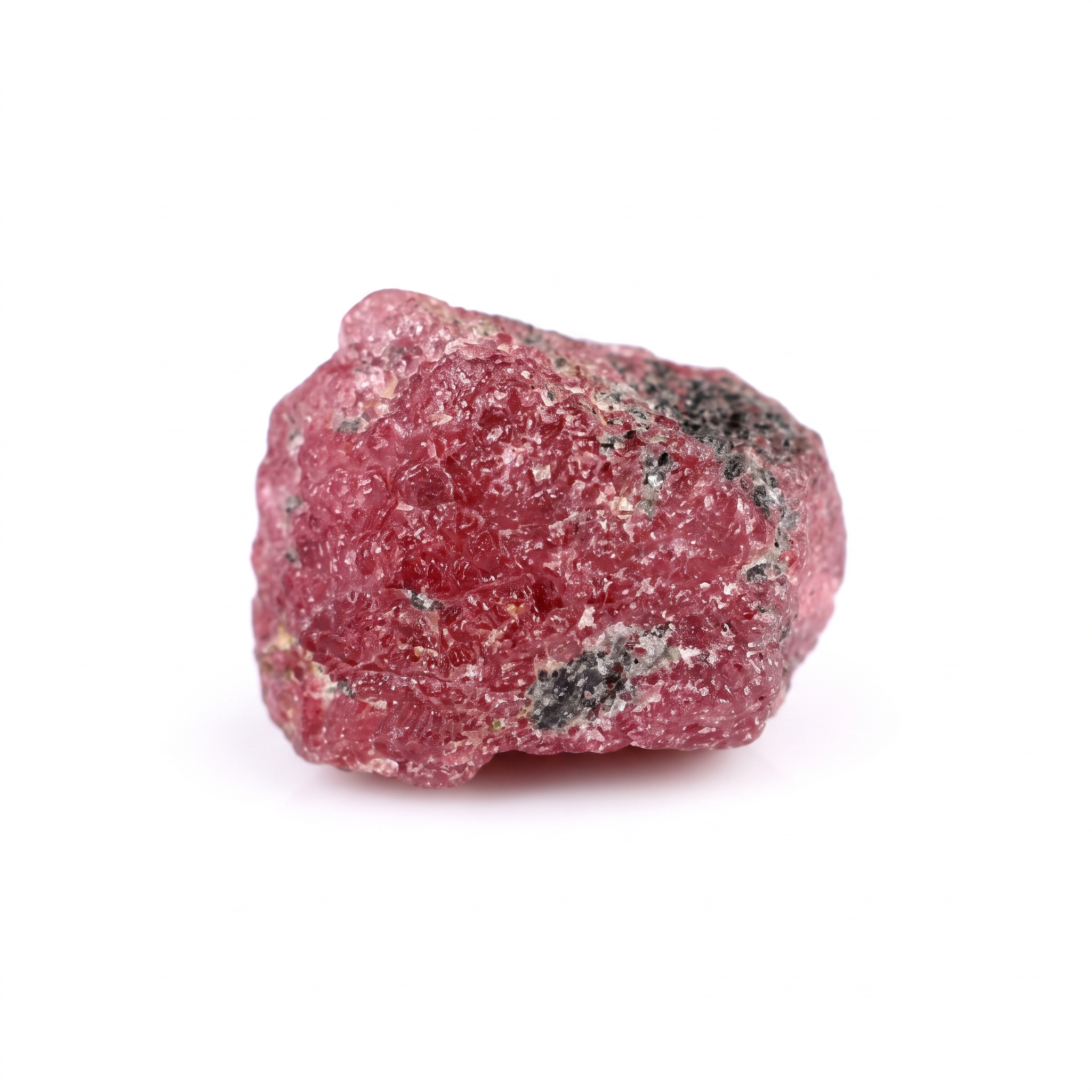 3.67 Ct Natural Purplish Red Ruby Rough Crystal | Unheated Tanzania Ruby Collector Gemstone Secondary image