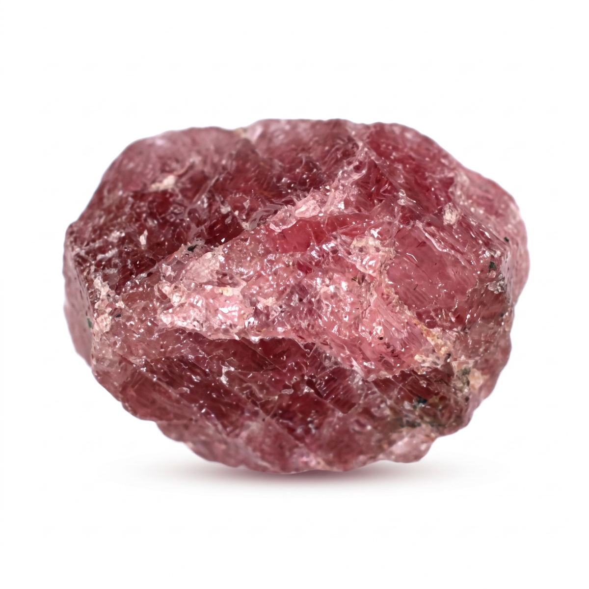 6.45 Ct Natural Red Ruby Rough Crystal | Unheated Tanzania Ruby Collector Gemstone