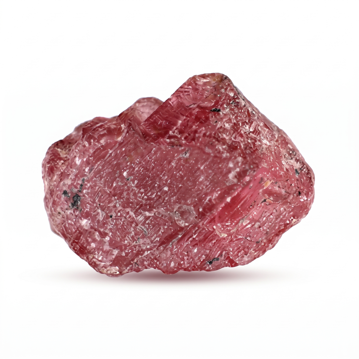 6.45 Ct Natural Red Ruby Rough Crystal | Unheated Tanzania Ruby Collector Gemstone
