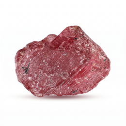 6.45 Ct Natural Red Ruby Rough Crystal | Unheated Tanzania Ruby Collector Gemstone