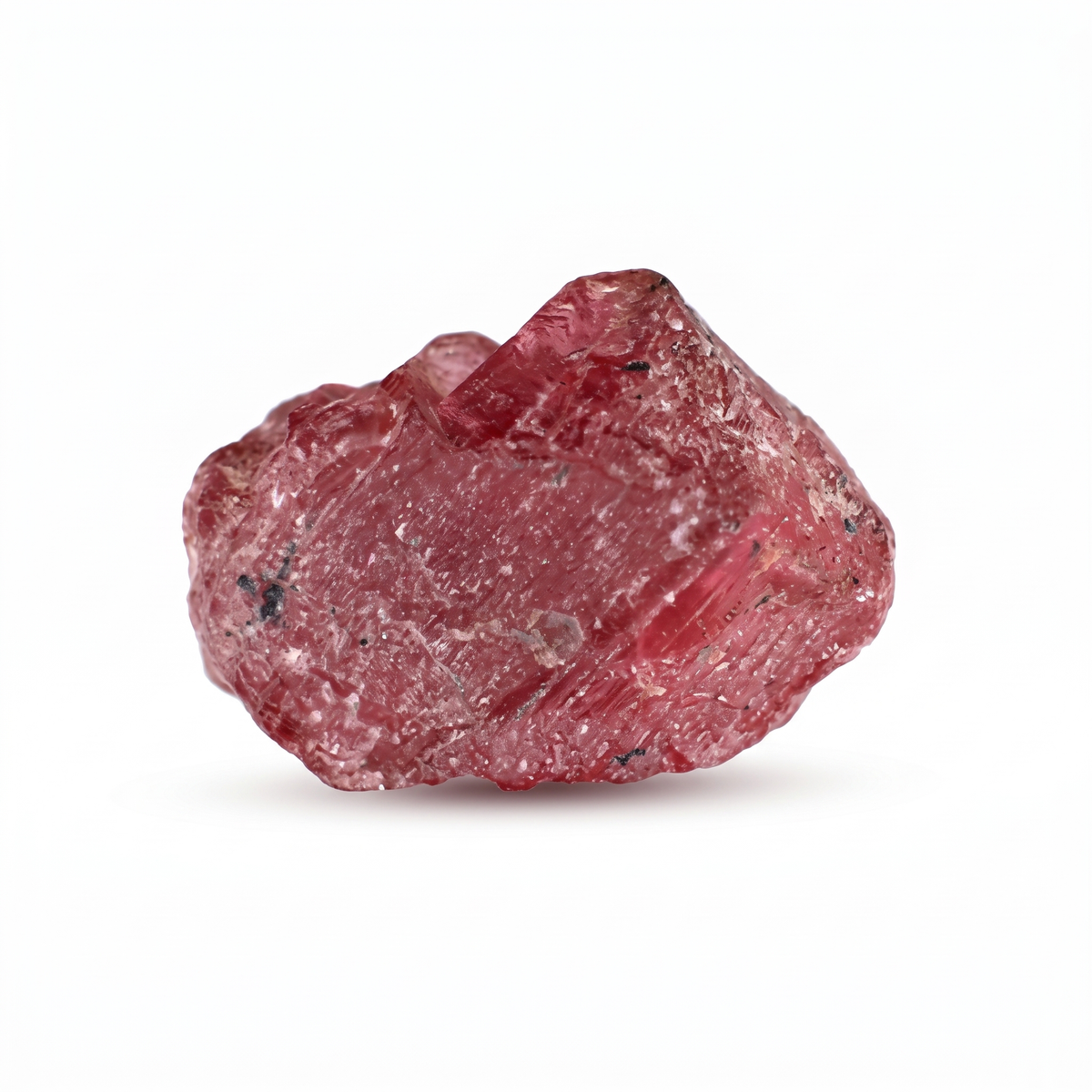 6.45 Ct Natural Red Ruby Rough Crystal | Unheated Tanzania Ruby Collector Gemstone