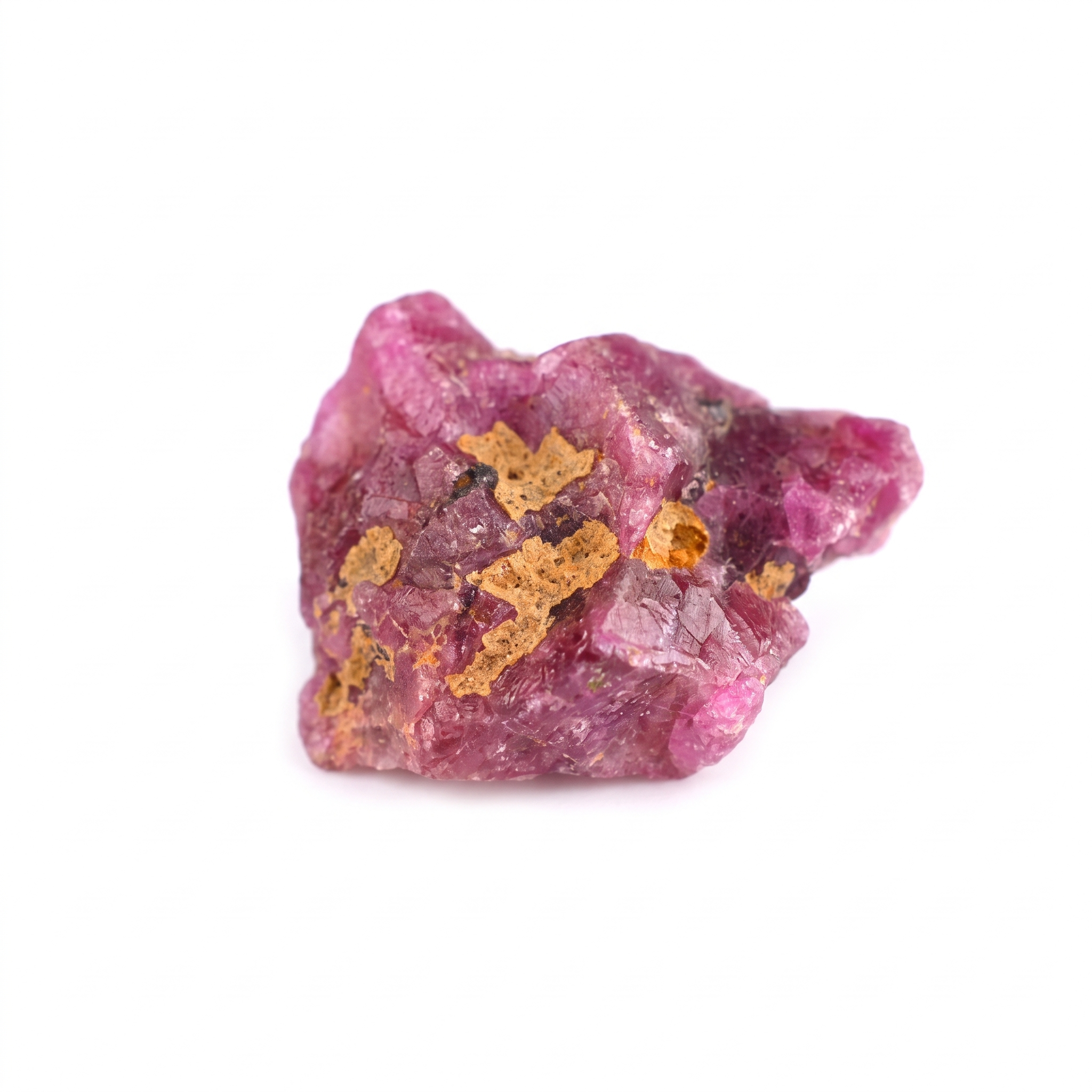 1.65 Ct Natural Purplish Red Ruby Rough Crystal | Unheated Tanzania Ruby Collector Specimen Secondary image