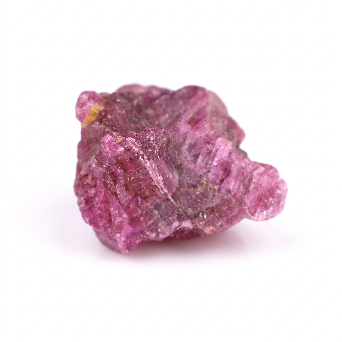 1.65 Ct Natural Purplish Red Ruby Rough Crystal | Unheated Tanzania Ruby Collector Specimen Main image