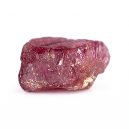 2.78 Ct Natural Purplish Red Ruby Rough Crystal | Unheated Madagascar Ruby Specimen