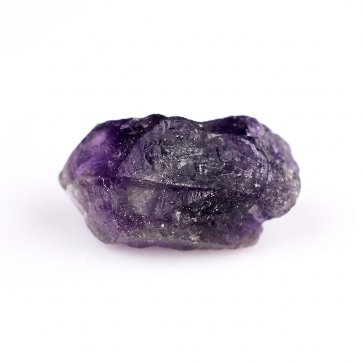 26.67 Ct Natural Amethyst Rough Crystal – Unheated Purple Uruguay Amethyst Specimen Main image