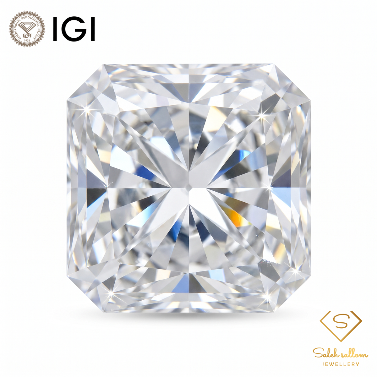 3 Carat Lab Grown Diamond – Radiant | IGI Certified