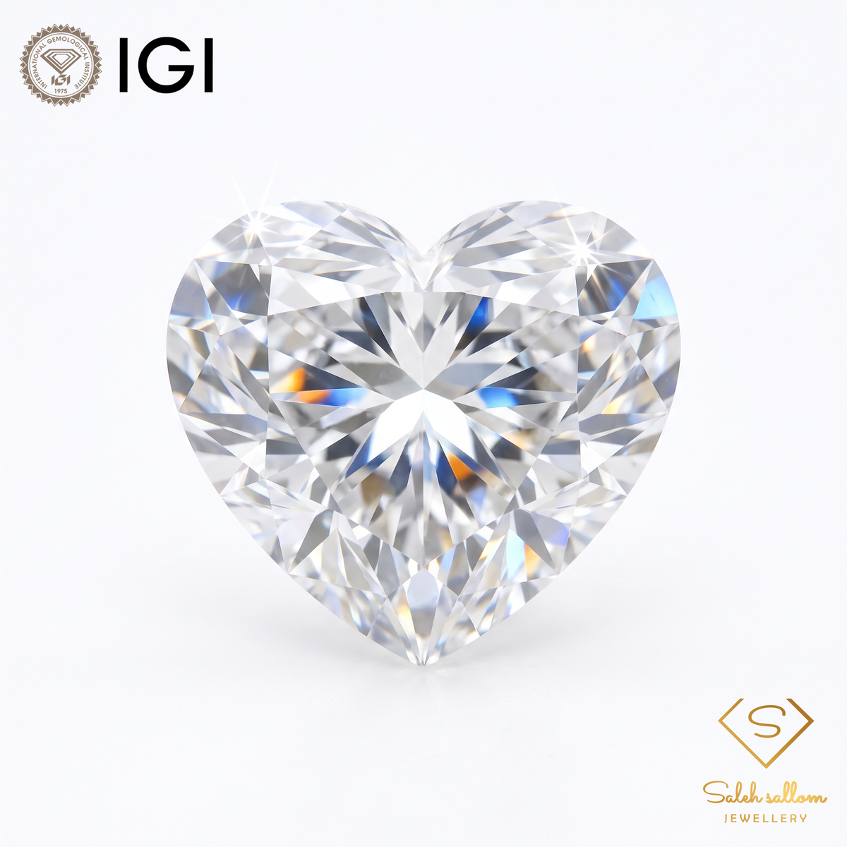 0.25 Carat Lab Grown Diamond – Heart Shape | IGI Certified Main image