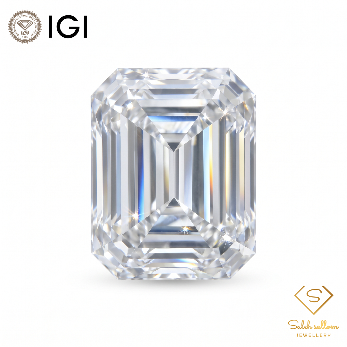 0.25 Carat Lab Grown Diamond – Emerald Cut | IGI Certified Main image