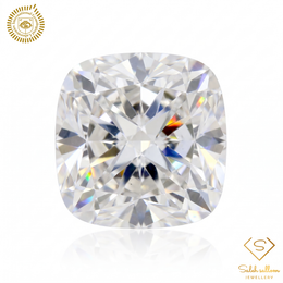 0.89 Carat Natural Cushion Diamond – D Color, SI1 Clarity | IGL Certified
