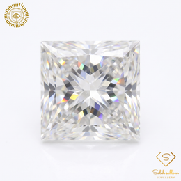 1.45 Carat Natural Princess-Cut Diamond – D Color, SI2 Clarity | IGL Certified