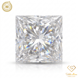 1.45 Carat Natural Princess-Cut Diamond – D Color, SI2 Clarity | IGL Certified