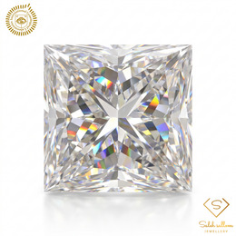 0.67 Carat Natural Fancy Grey Princess-Cut Diamond – VS2 Clarity | IGL Certified