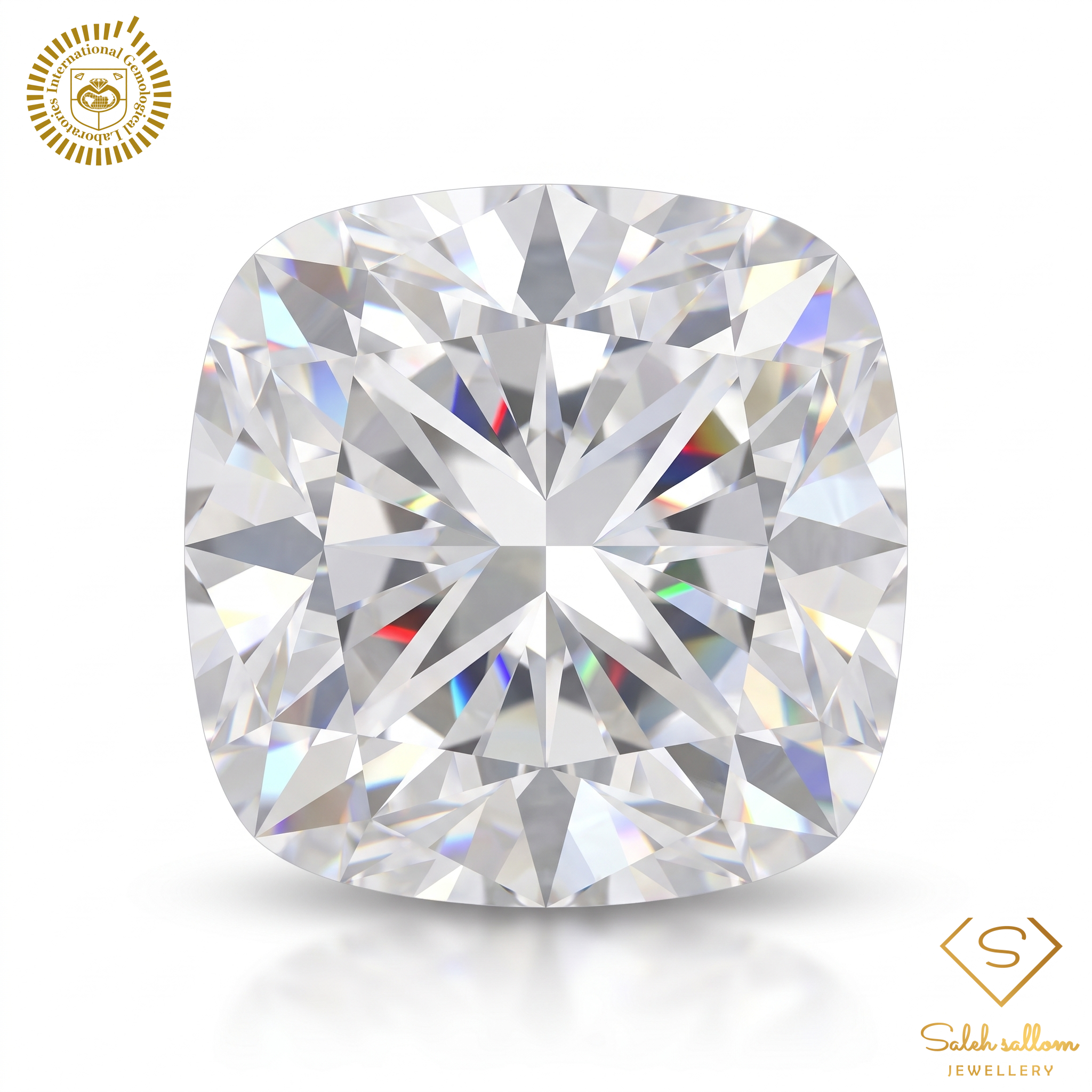0.73 Carat Natural Cushion-Cut Diamond – E Color, VS2 Clarity | IGL Certified Secondary image