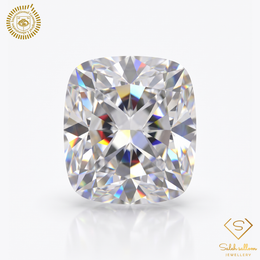 0.74 Carat Natural Cushion-Cut Diamond – E Color, SI1 Clarity | IGL Certified
