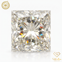 0.72 Carat Natural Princess-Cut Diamond – I Color, VS2 Clarity | IGL Certified
