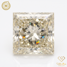 0.34 Carat Natural Princess-Cut Diamond – I Color, VVS1 Clarity | IGL Certified