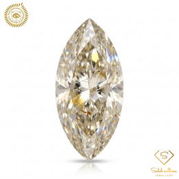 0.58 Carat Natural Marquise-Cut Diamond – K Color, VS2 Clarity | IGL Certified
