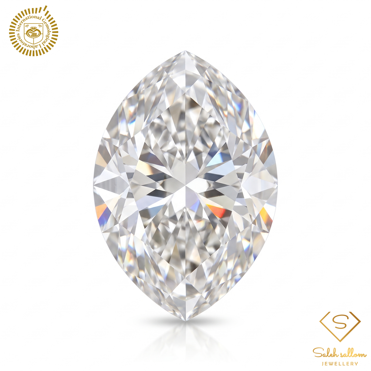 0.39 Carat Natural Marquise-Cut Diamond – G Color, VVS1 Clarity | IGL Certified