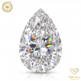 1.05 Carat J Color Natural Pear-Cut Diamond – VS2 Clarity | IGL Certified