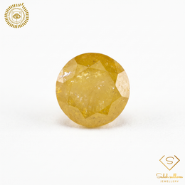 1.45 Carat Natural Fancy Yellow Diamond – Round Brilliant | IGL Certified