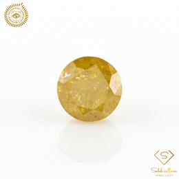1.45 Carat Natural Fancy Yellow Diamond – Round Brilliant | IGL Certified