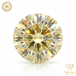 1.00 Carat Natural Fancy Yellow Diamond – Round Brilliant | SI1 Clarity | Excellent Cut | IGL Certified