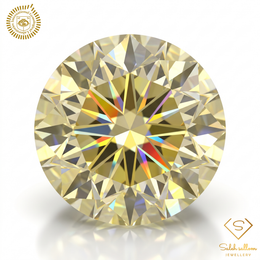 1.00 Carat Natural Fancy Yellow Diamond – Round Brilliant | SI1 Clarity | Excellent Cut | IGL Certified