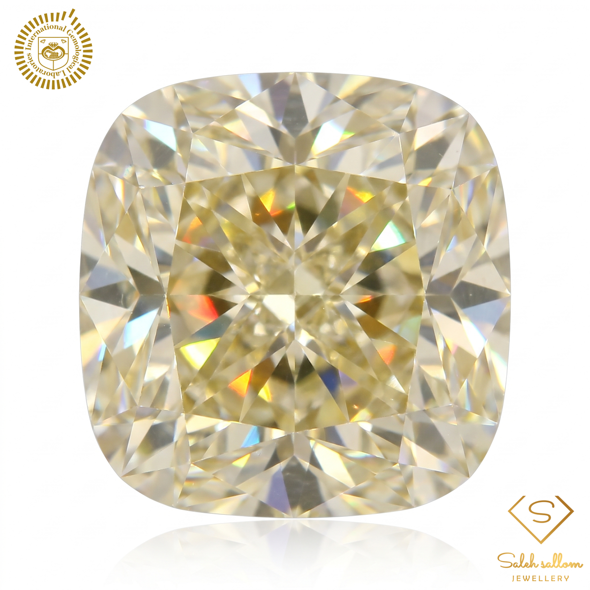 1.05 Carat J Color Natural Diamond – Cushion Shape | VS1 Clarity | IGL Certified
