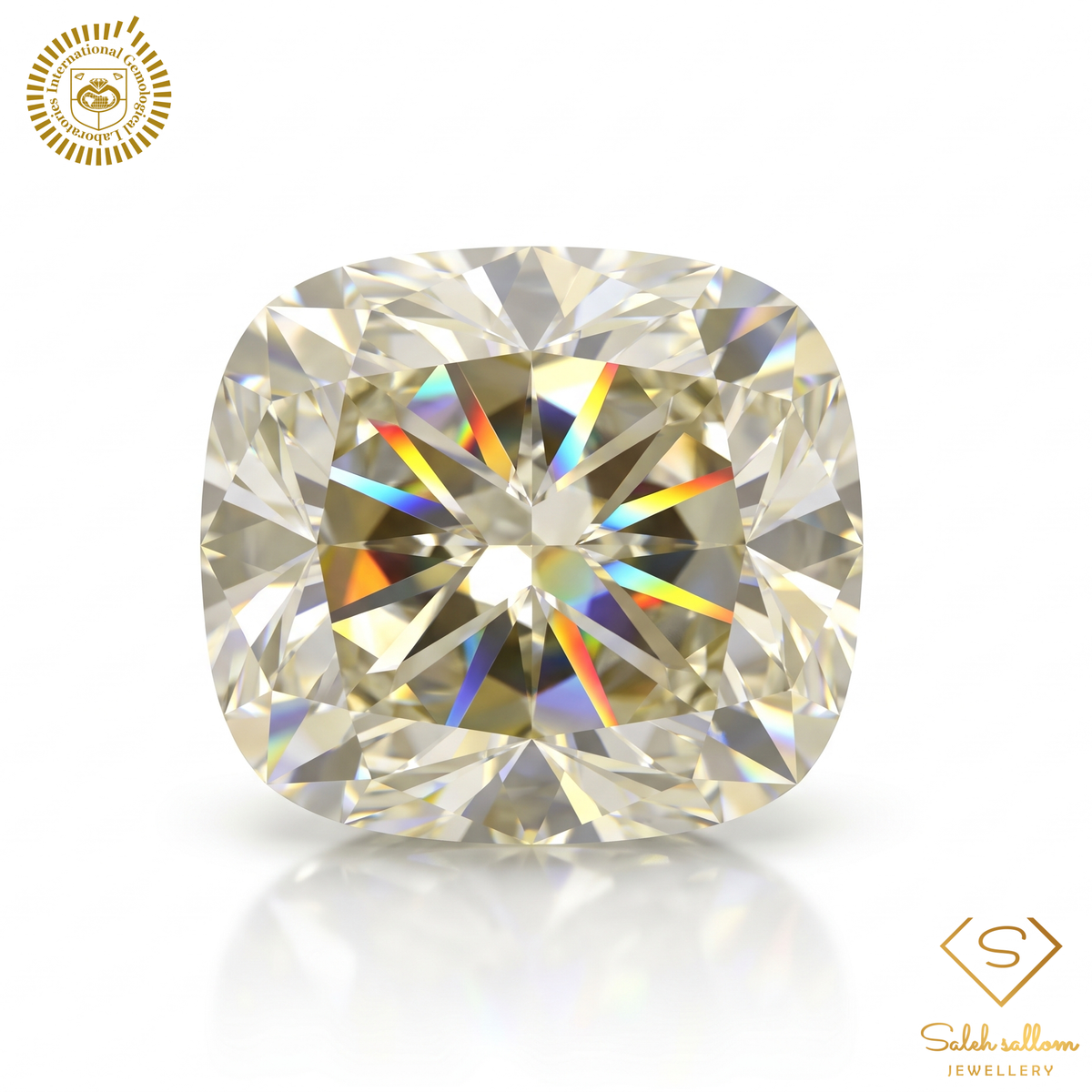 1.06 Carat J Color Natural Diamond – Cushion Shape | SI2 Clarity | IGL Certified