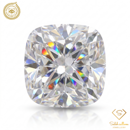 0.96 Carat D Color Natural Diamond – Cushion Shape | SI1 Clarity | IGL Certified