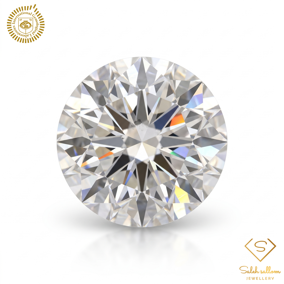 0.69 Carat F Color Natural Diamond – Round Brilliant | SI2 Clarity | IGL Certified