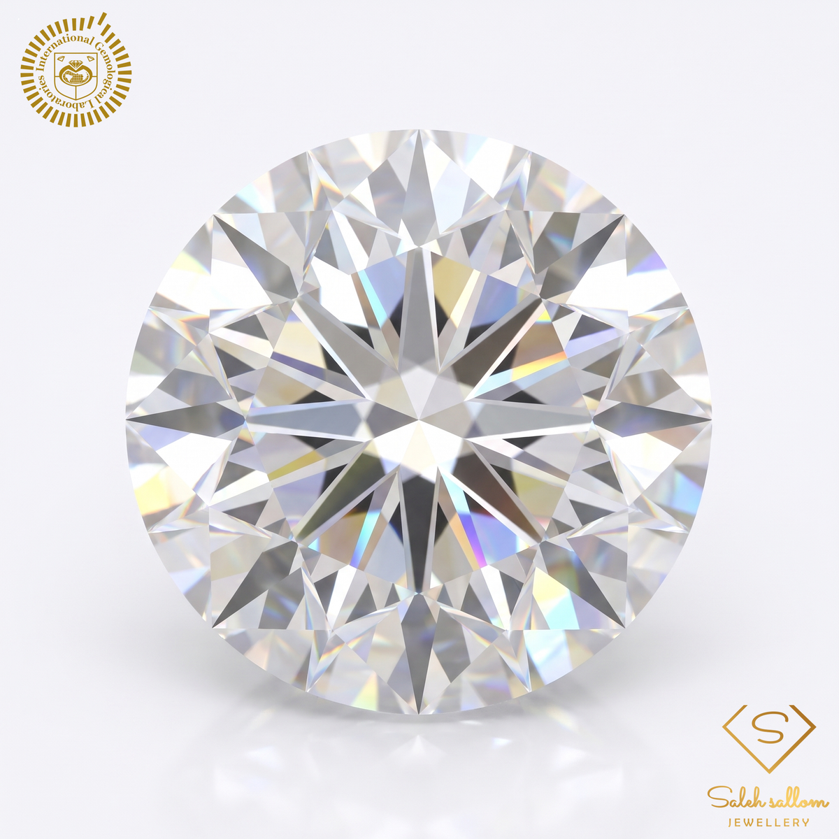 0.80 Carat D Color Natural Diamond – Round Brilliant | VS2 Clarity | IGL Certified