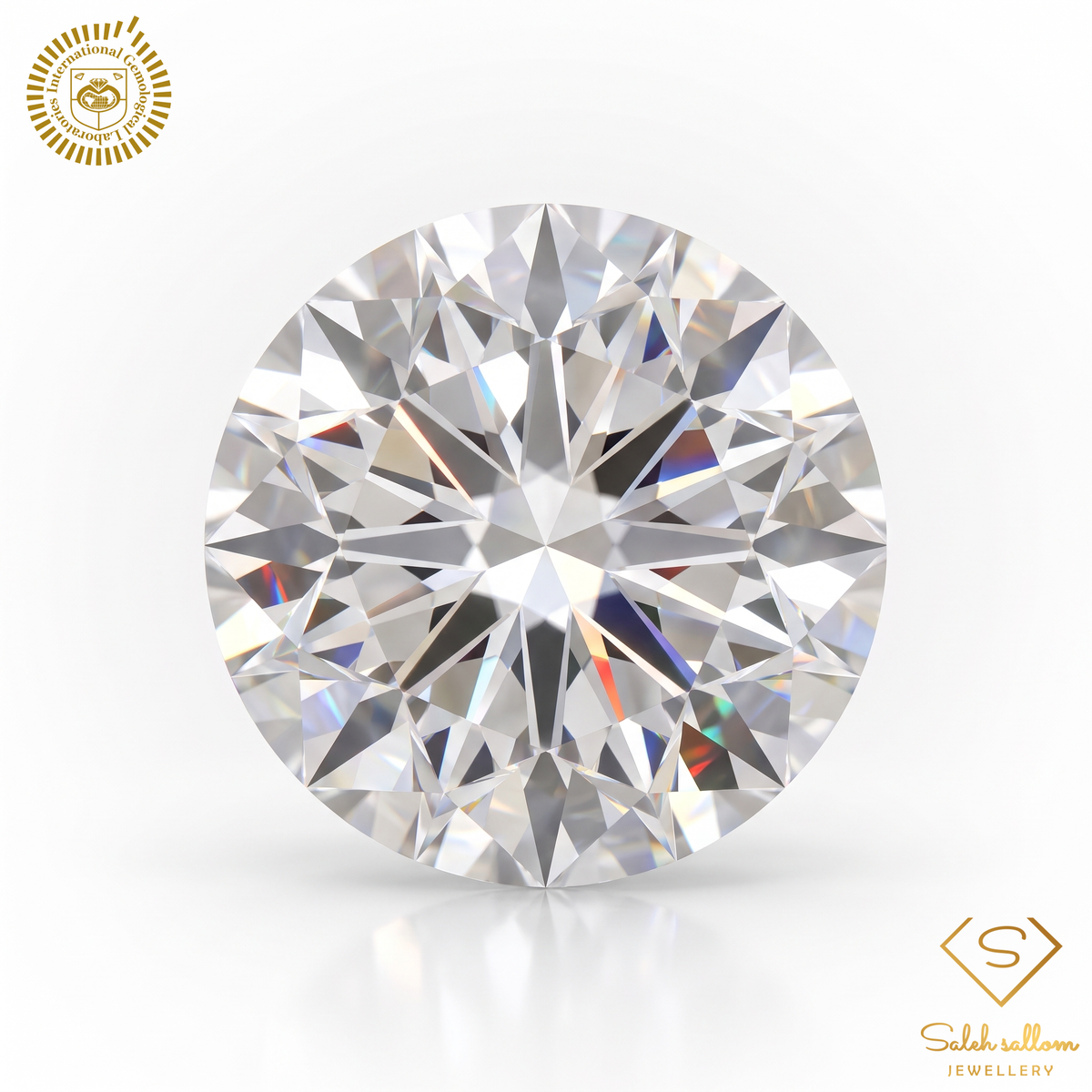 0.80 Carat D Color Natural Diamond – Round Brilliant | VS2 Clarity | IGL Certified