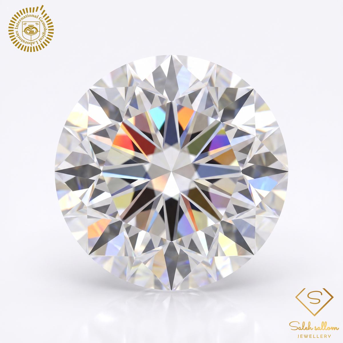 0.80 Carat D Color Natural Diamond – Round Brilliant | VS2 Clarity | IGL Certified