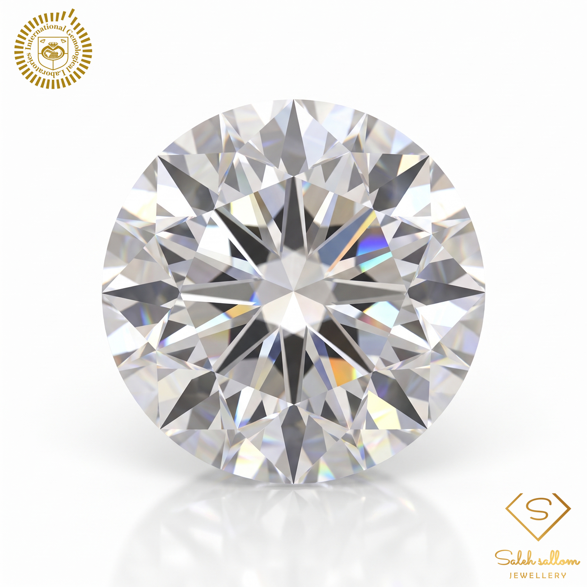 0.36 Carat F Color Natural Diamond – Round Brilliant | VVS1 Clarity | IGL Certified Main image