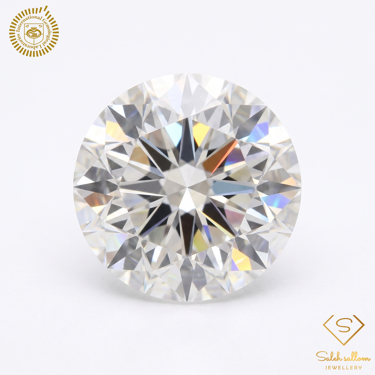 1.02 Carat F Color Natural Diamond – Round Brilliant | SI2 Clarity | IGL Certified Main image