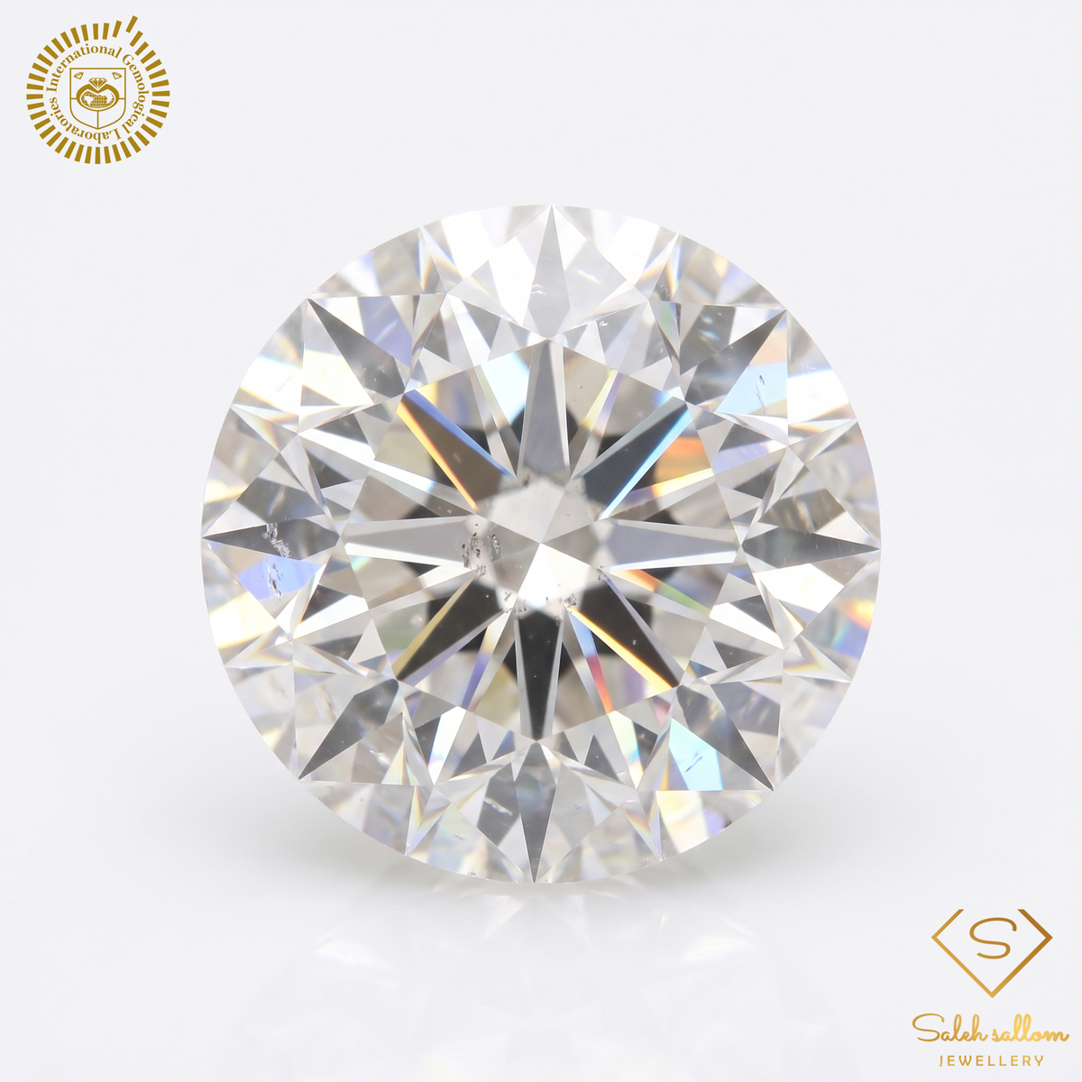 0.76 Carat G Color Natural Diamond – Round Brilliant | SI2 Clarity | IGL Certified Main image