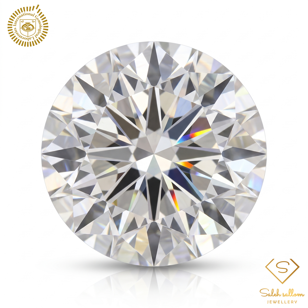 0.75 Carat E Color Natural Diamond – Round Brilliant | VS2 Clarity | IGL Certified Main image