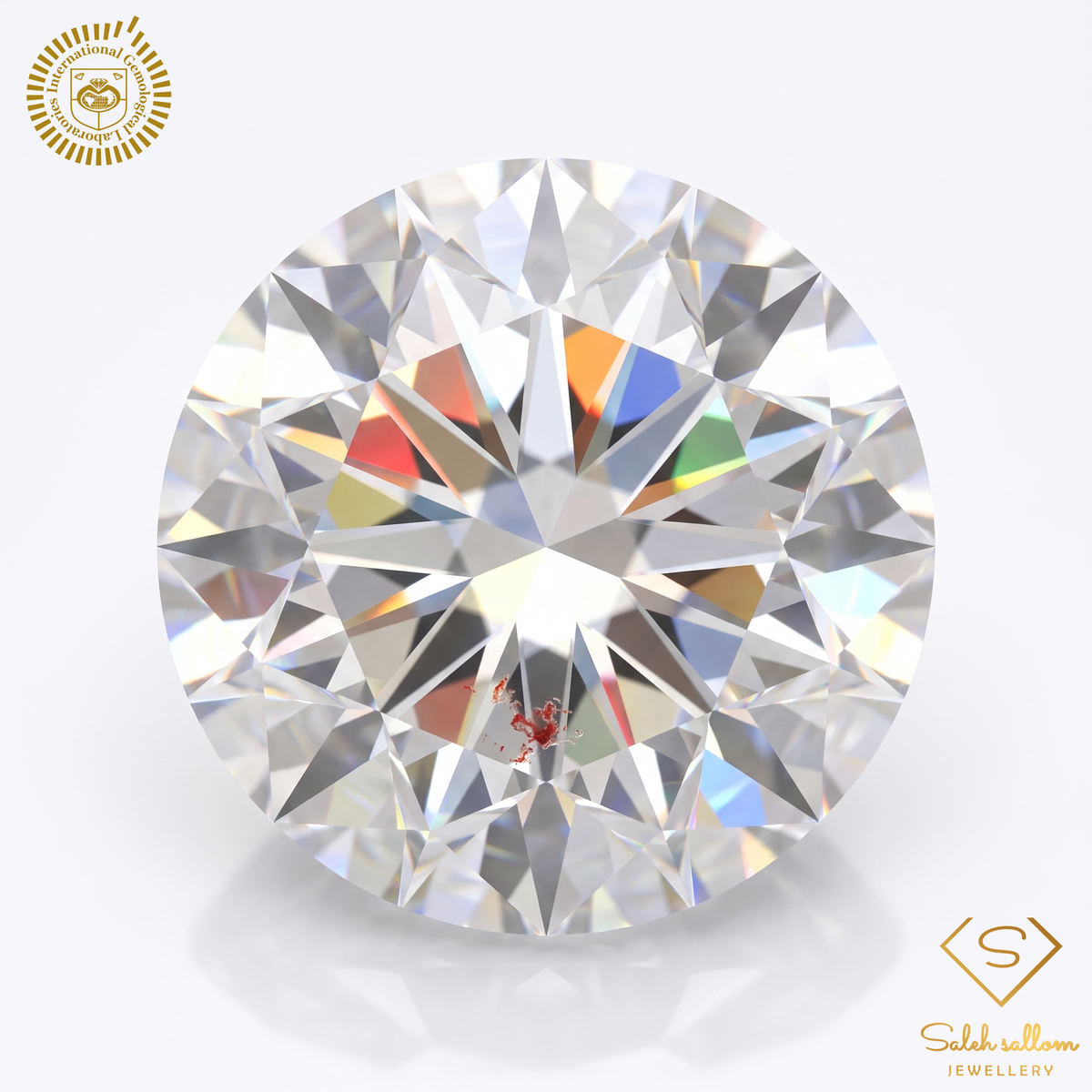 1.08 Carat F Color Natural Diamond – Round Brilliant | SI3 Clarity | IGL Certified