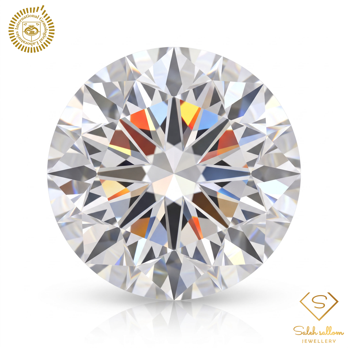 1.07 Carat D Color Natural Diamond – Round Brilliant | SI2 Clarity | IGL Certified