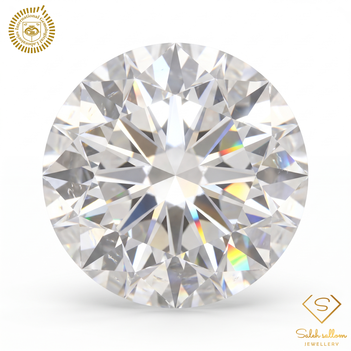 0.46 Carat F Color Natural Diamond – Round Brilliant | SI2 Clarity | Very Good Cut | IGL Certified Main image